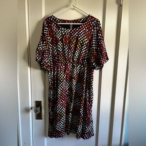 Mauve - Anthropologie mid-length Dress